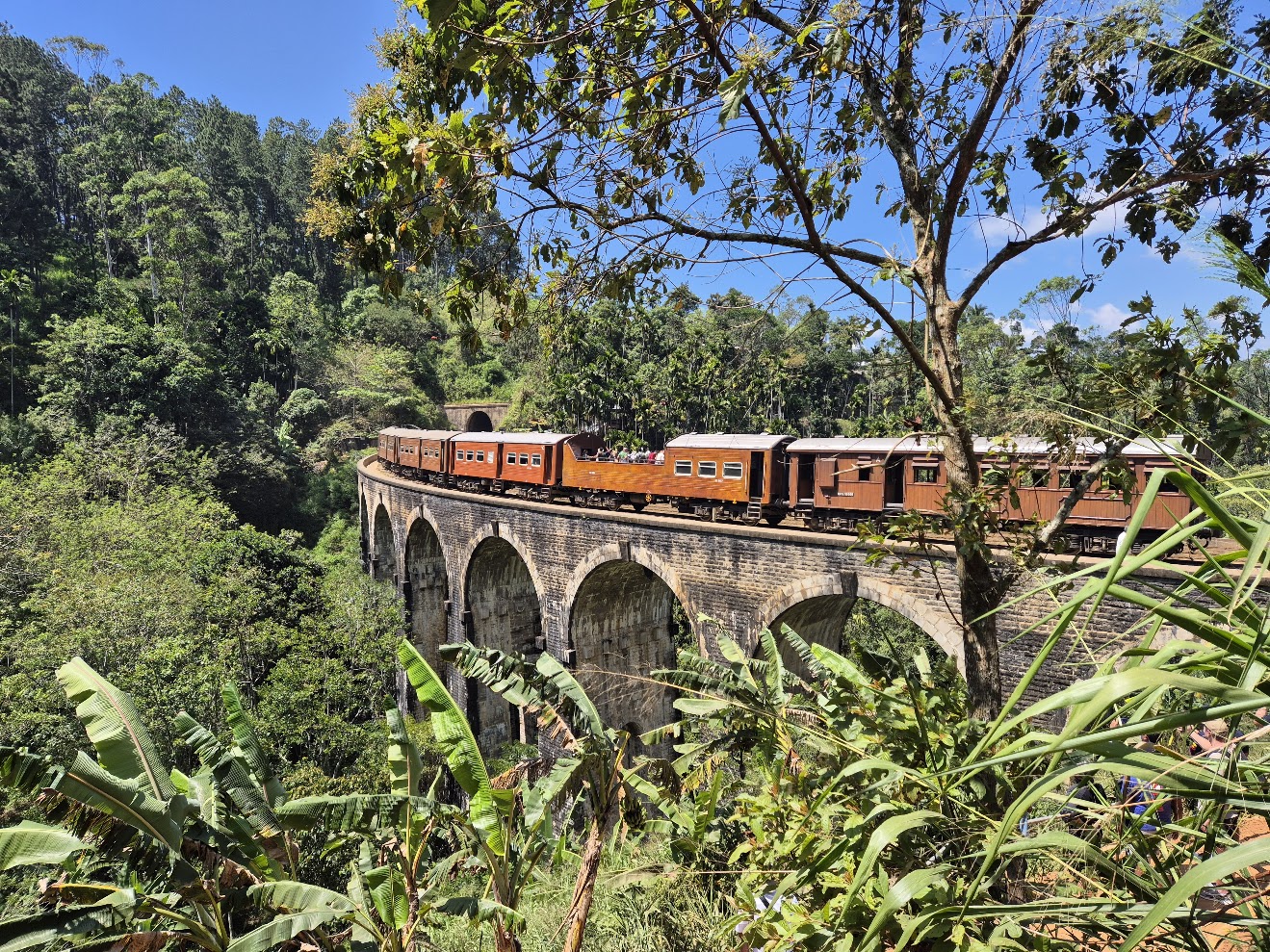 Panorama över Nine Arches Bridge